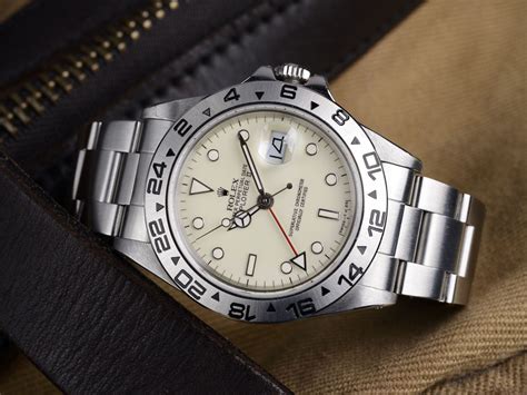 is there really a cream face rolex explorer 16570|Rolex Explorer II: 16550 vs 16570 Cream Dials/Plots .